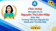 Chúc mừng Nhà giáo Ưu tú của Trường Tiểu học Nguyễn Du
