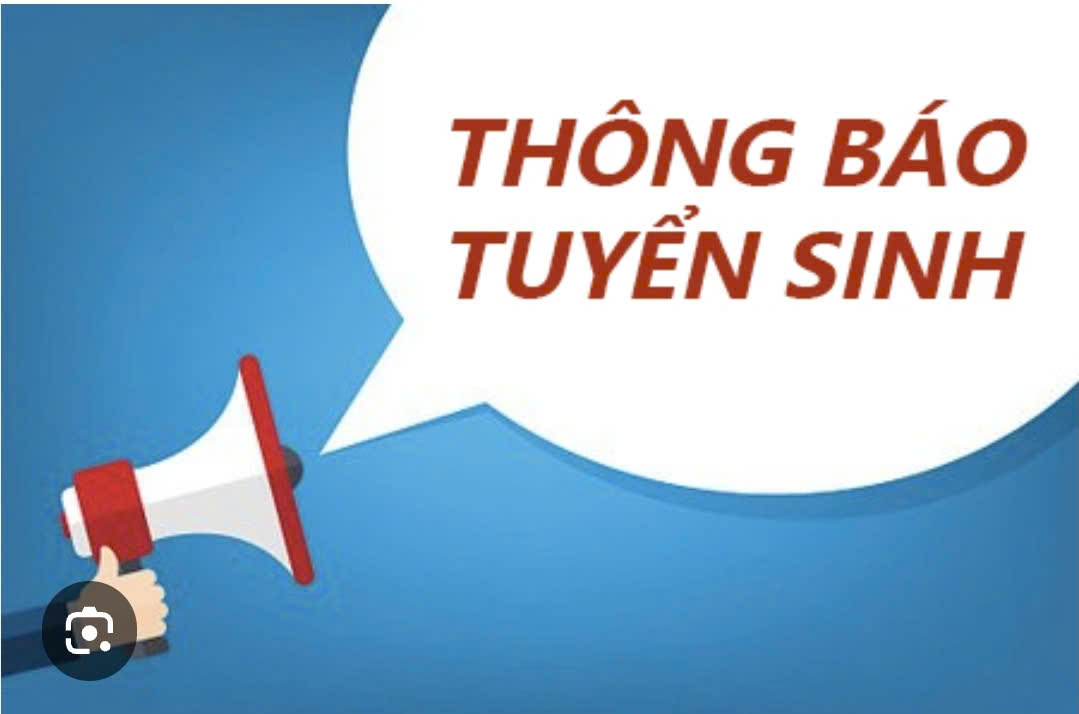 THÔNG BÁO TUYỂN SINH LỚP 1 (NĂM HỌC 2025-2026)