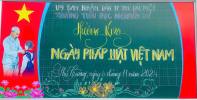 Tuyền truyền pháp luật hưởng ứng Ngày Pháp luật nước Cộng hòa xã hội chủ nghĩa Việt Nam 9/11/2024