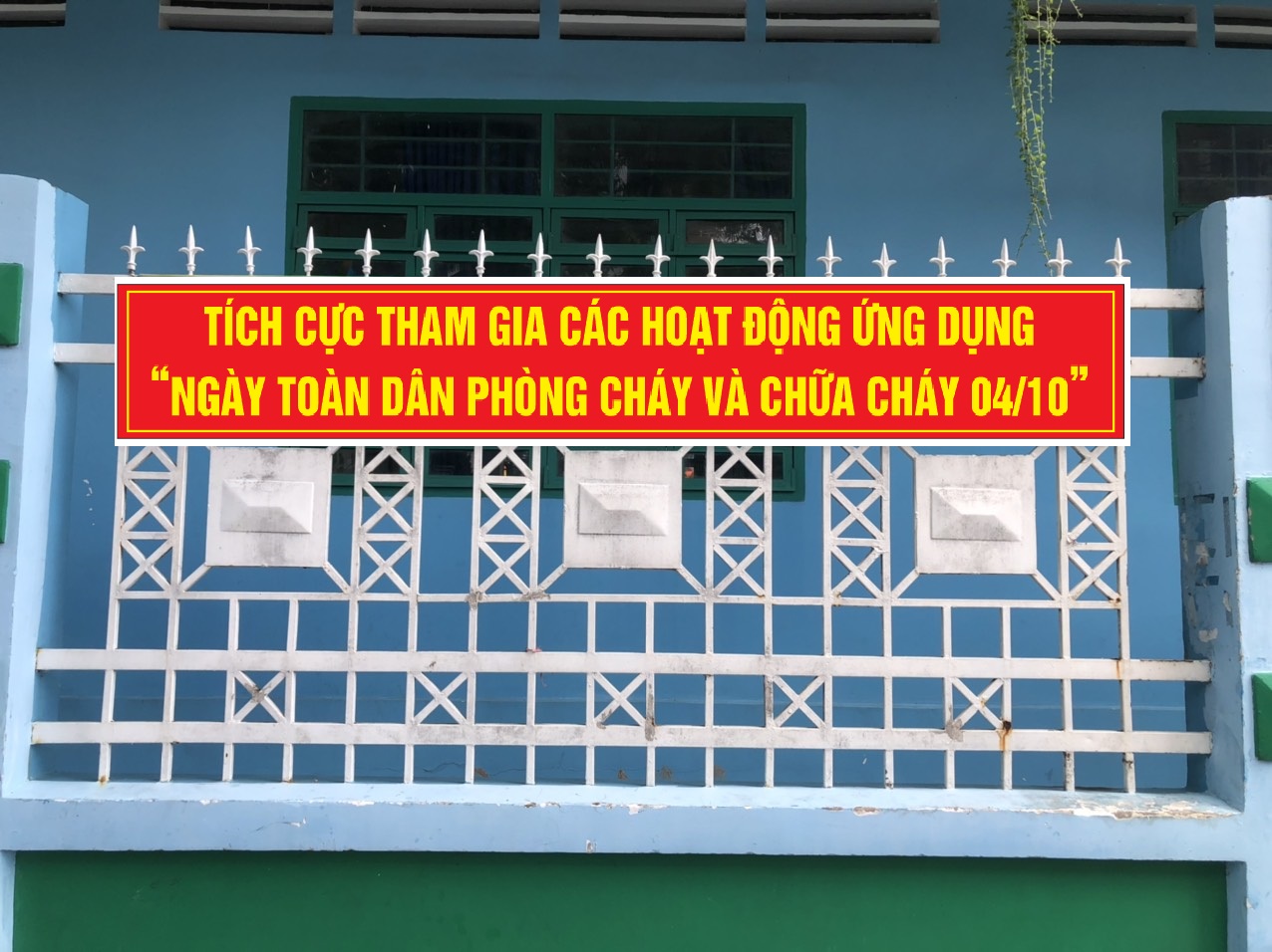 Tích cực tham gia ngày toàn dân PCCC 4/10