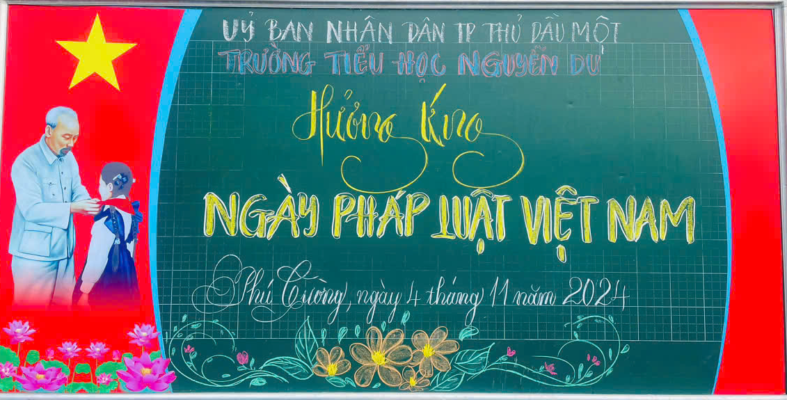 Tuyền truyền pháp luật hưởng ứng Ngày Pháp luật nước Cộng hòa xã hội chủ nghĩa Việt Nam 9/11/2024